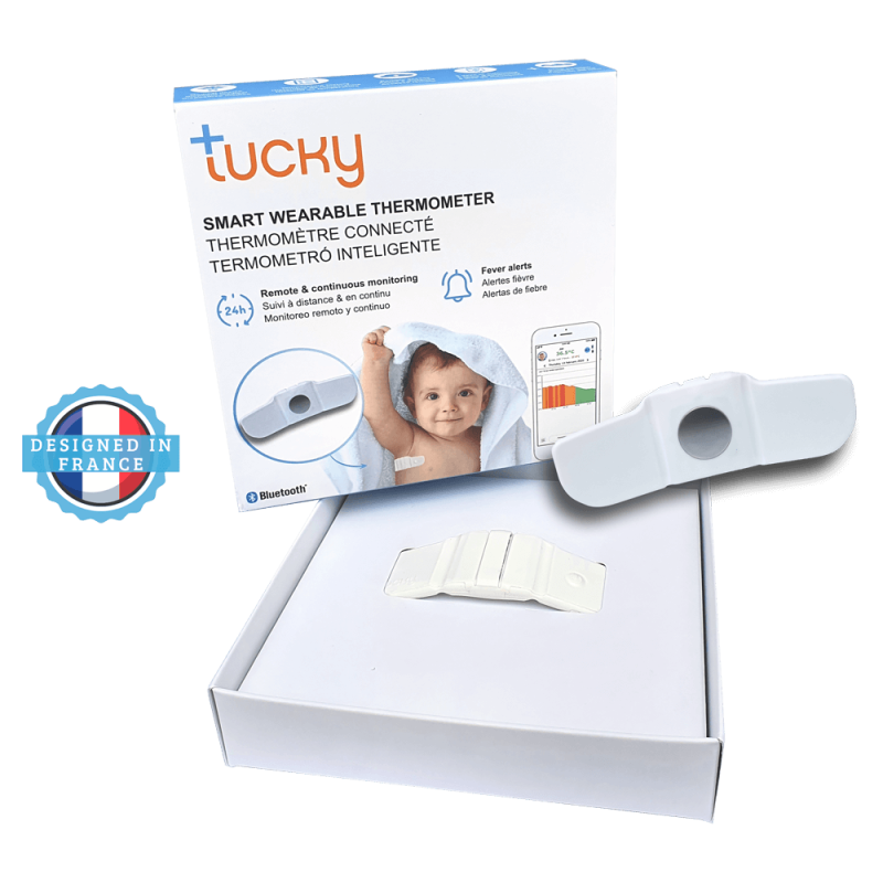 Tucky - wearable thermometer for fever monitoring